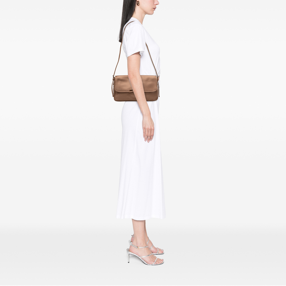 Pre-Loved Balenciaga Distressed Satin Leopolda Pochette - Picture 11 of 11